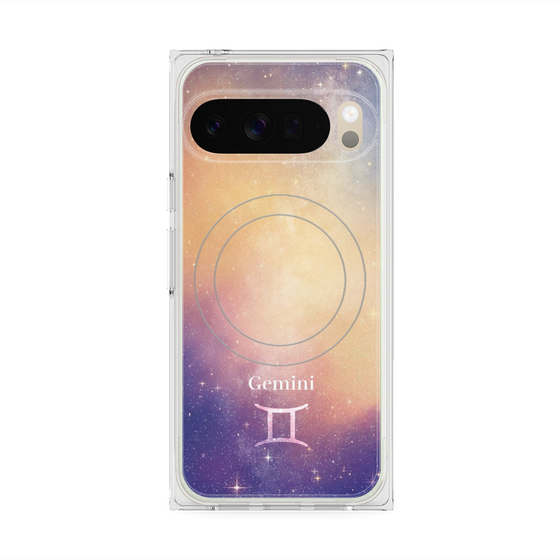 Premium Square Case with Pixelsnap［ STARRY SIGNS - Original - Gemini ］