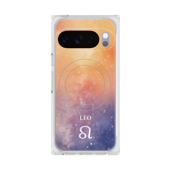 Premium Square Case with Pixelsnap［ STARRY SIGNS - Original - Leo ］