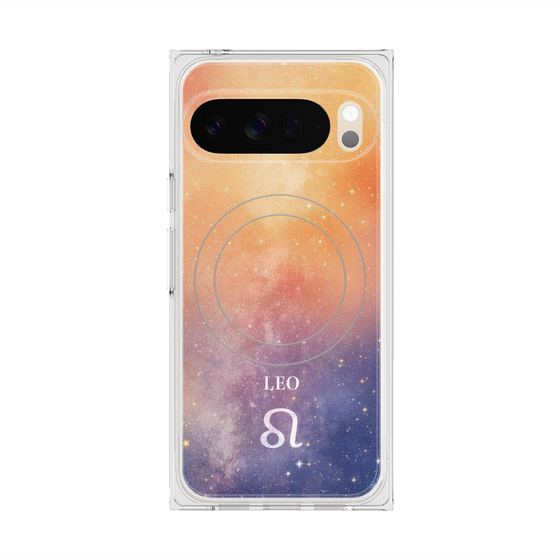 Premium Square Case with Pixelsnap［ STARRY SIGNS - Original - Leo ］
