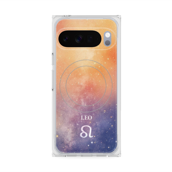 Premium Square Case with Pixelsnap［ STARRY SIGNS - Original - Leo ］