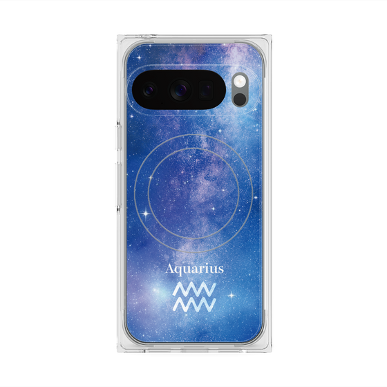Premium Square Case with Pixelsnap［ STARRY SIGNS - Original - Aquarius ］