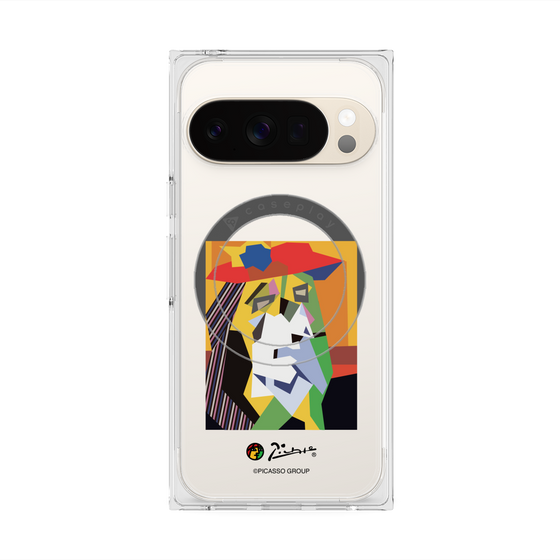 Premium Square Case with Pixelsnap［ PICASSO - The Weeping Woman ］