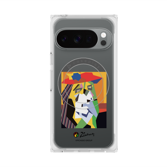Premium Square Case with Pixelsnap［ PICASSO - The Weeping Woman ］
