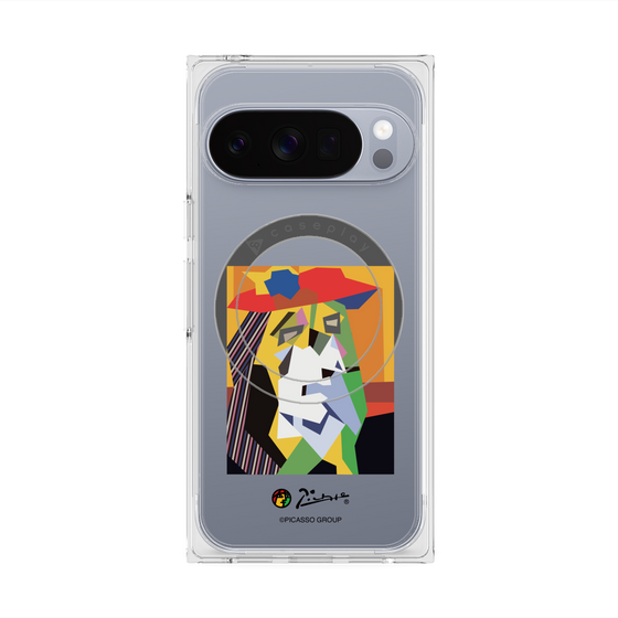Premium Square Case with Pixelsnap［ PICASSO - The Weeping Woman ］