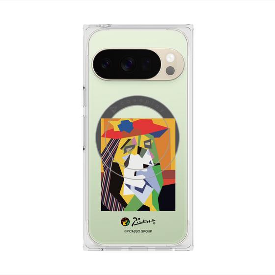 Premium Square Case with Pixelsnap［ PICASSO - The Weeping Woman ］