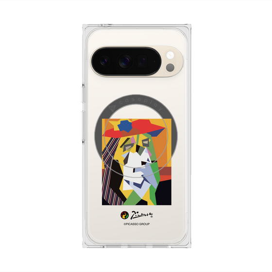 Premium Square Case with Pixelsnap［ PICASSO - The Weeping Woman ］
