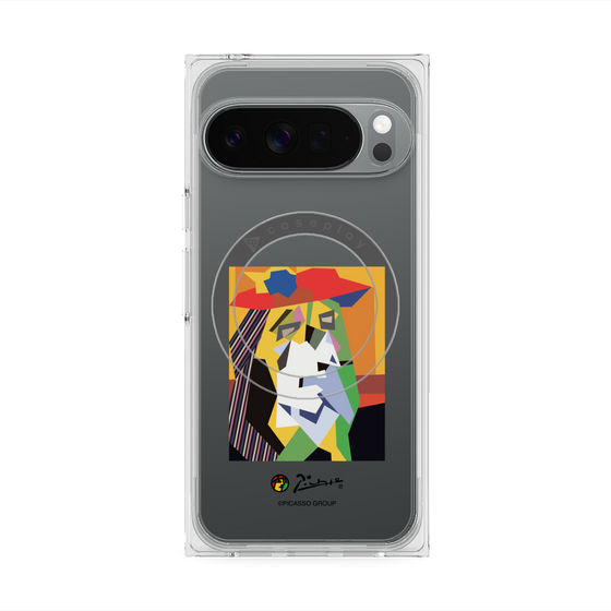 Premium Square Case with Pixelsnap［ PICASSO - The Weeping Woman ］