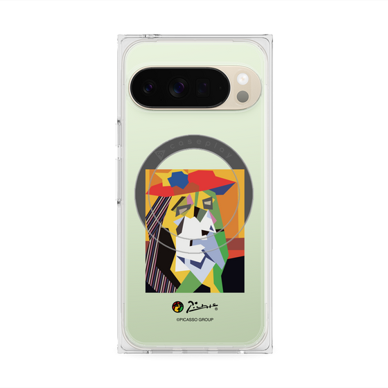 Premium Square Case with Pixelsnap［ PICASSO - The Weeping Woman ］