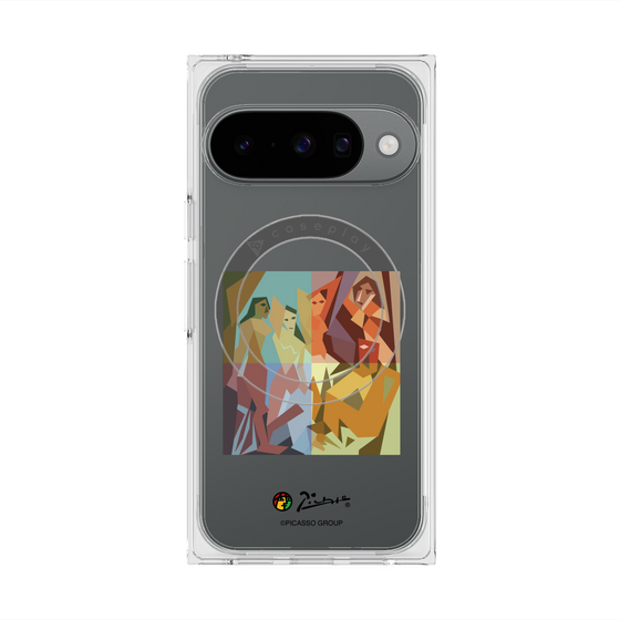 Premium Square Case with Pixelsnap［ PICASSO - Les Demoiselles d'Avignon ］
