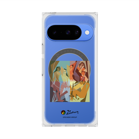 Premium Square Case with Pixelsnap［ PICASSO - Les Demoiselles d'Avignon ］