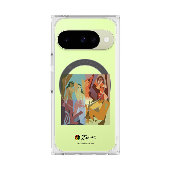 Premium Square Case with Pixelsnap［ PICASSO - Les Demoiselles d'Avignon ］
