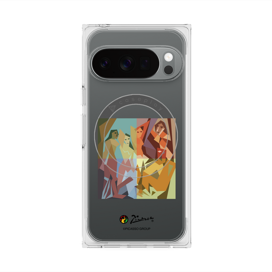 Premium Square Case with Pixelsnap［ PICASSO - Les Demoiselles d'Avignon ］