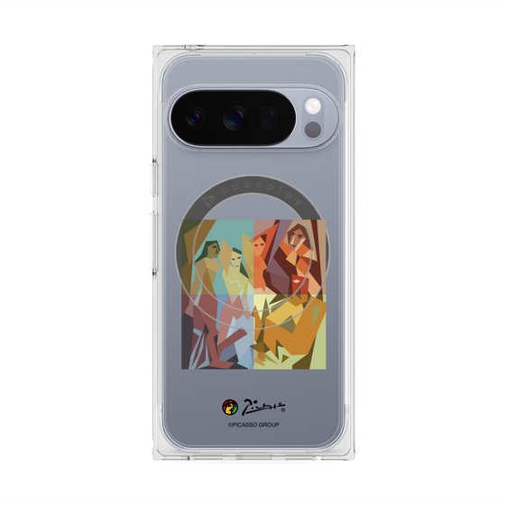 Premium Square Case with Pixelsnap［ PICASSO - Les Demoiselles d'Avignon ］