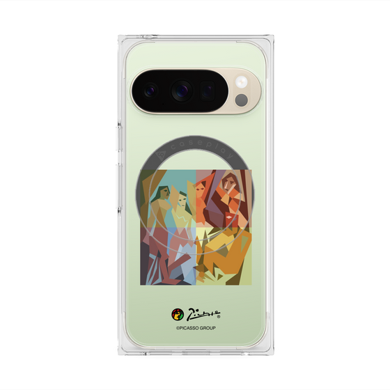 Premium Square Case with Pixelsnap［ PICASSO - Les Demoiselles d'Avignon ］