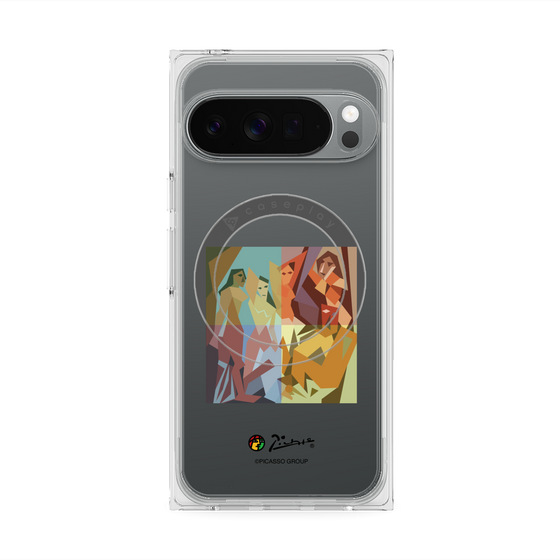Premium Square Case with Pixelsnap［ PICASSO - Les Demoiselles d'Avignon ］