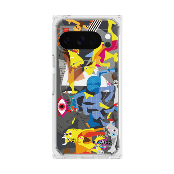 Premium Square Case with Pixelsnap［ PICASSO - Guernica ］