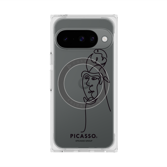 Premium Square Case with Pixelsnap［ PICASSO - Self-Portrait ］