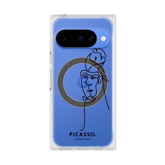 Premium Square Case with Pixelsnap［ PICASSO - Self-Portrait ］