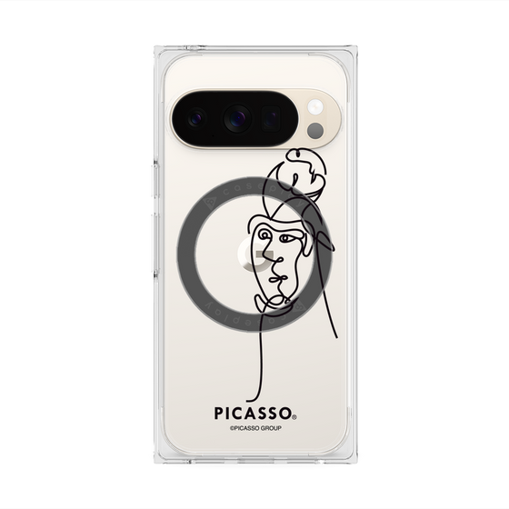 Premium Square Case with Pixelsnap［ PICASSO - Self-Portrait ］