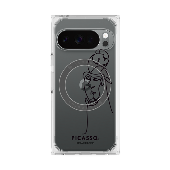 Premium Square Case with Pixelsnap［ PICASSO - Self-Portrait ］
