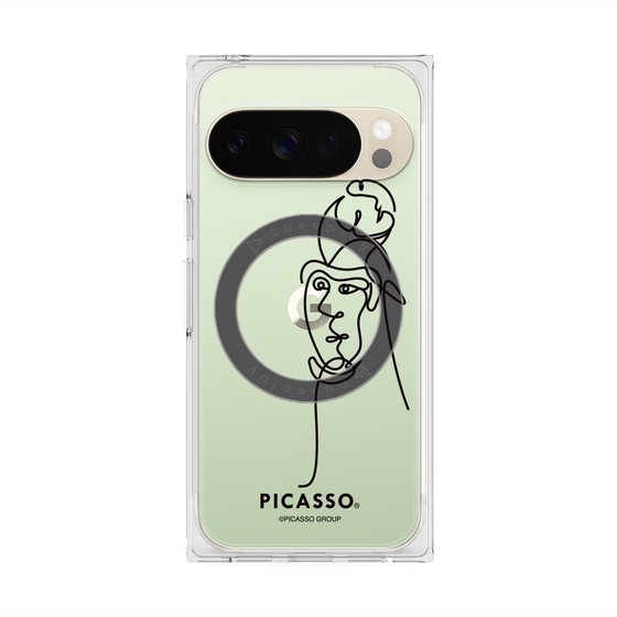 Premium Square Case with Pixelsnap［ PICASSO - Self-Portrait ］