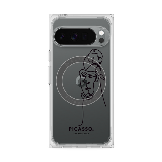 Premium Square Case with Pixelsnap［ PICASSO - Self-Portrait ］