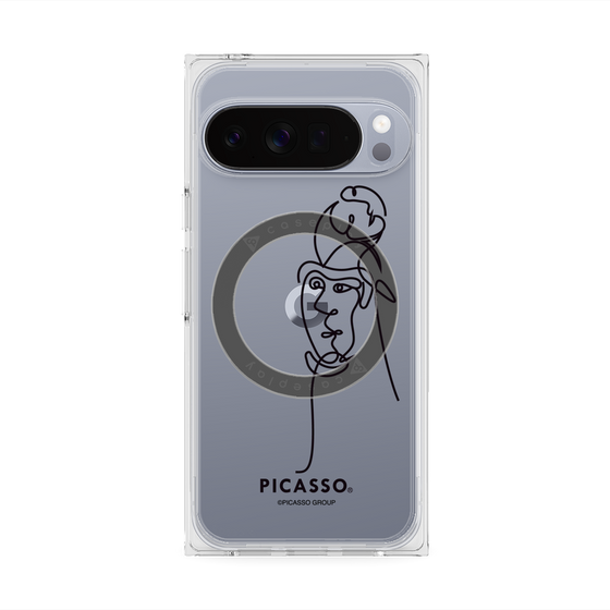 Premium Square Case with Pixelsnap［ PICASSO - Self-Portrait ］