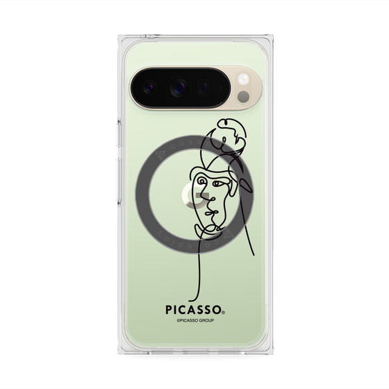 Premium Square Case with Pixelsnap［ PICASSO - Self-Portrait ］