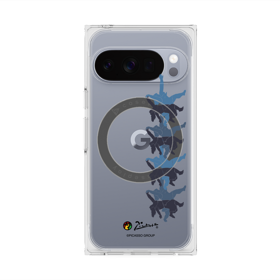 Premium Square Case with Pixelsnap［ PICASSO - Running on the Beach ］