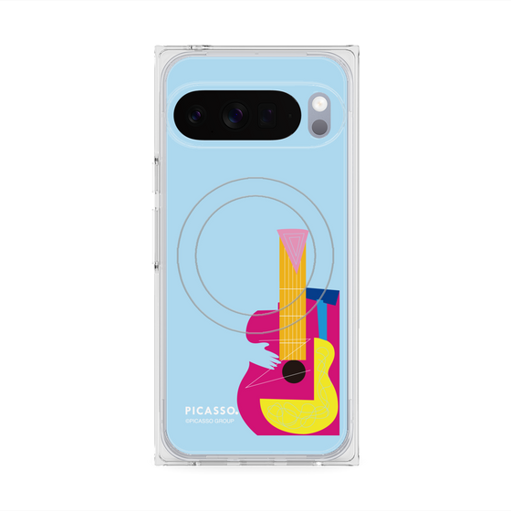 Premium Square Case with Pixelsnap［ PICASSO - Guitar ］