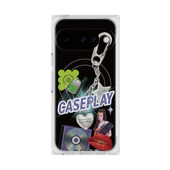 Premium Square Case with Pixelsnap［ YOUR CASE YOUR PLAY - Original - Music Lover ］