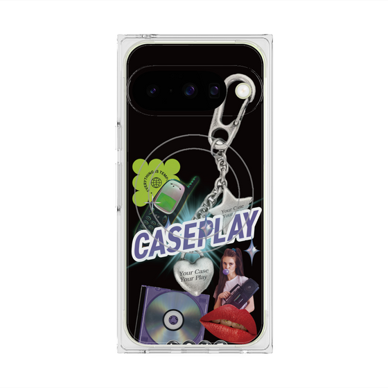 Premium Square Case with Pixelsnap［ YOUR CASE YOUR PLAY - Original - Music Lover ］