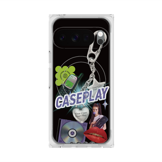 Premium Square Case with Pixelsnap［ YOUR CASE YOUR PLAY - Original - Music Lover ］