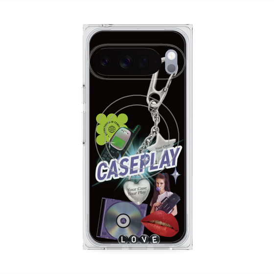 Premium Square Case with Pixelsnap［ YOUR CASE YOUR PLAY - Original - Music Lover ］