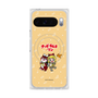Premium Square Case with Pixelsnap［ Hatsune Miku × Kuppy Ramune - Kagamine Rin × Ram - Chibi Illustration ］