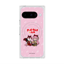 Premium Square Case with Pixelsnap［ Hatsune Miku × Kuppy Ramune - Megurine Luka × Ram - Chibi Illustration ］