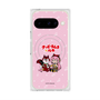 Premium Square Case with Pixelsnap［ Hatsune Miku × Kuppy Ramune - Megurine Luka × Ram - Chibi Illustration ］