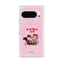 Premium Square Case with Pixelsnap［ Hatsune Miku × Kuppy Ramune - Megurine Luka × Ram - Chibi Illustration ］