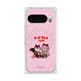 Premium Square Case with Pixelsnap［ Hatsune Miku × Kuppy Ramune - Megurine Luka × Ram - Chibi Illustration ］