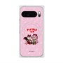 Premium Square Case with Pixelsnap［ Hatsune Miku × Kuppy Ramune - Megurine Luka × Ram - Chibi Illustration ］