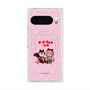 Premium Square Case with Pixelsnap［ Hatsune Miku × Kuppy Ramune - Megurine Luka × Ram - Chibi Illustration ］