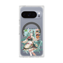 Premium Square Case with Pixelsnap［ Hatsune Miku × Kuppy Ramune - Hatsune Miku × Kuppy - Full-body Illustration 1 ］