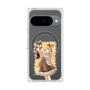 Premium Square Case with Pixelsnap［ Hatsune Miku × Kuppy Ramune - Kagamine Rin × Ram - Full-body Illustration 1 ］