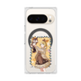 Premium Square Case with Pixelsnap［ Hatsune Miku × Kuppy Ramune - Kagamine Rin × Ram - Full-body Illustration 1 ］