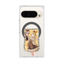 Premium Square Case with Pixelsnap［ Hatsune Miku × Kuppy Ramune - Kagamine Rin × Ram - Full-body Illustration 1 ］
