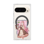 Premium Square Case with Pixelsnap［ Hatsune Miku × Kuppy Ramune - Megurine Luka × Ram - Full-body Illustration 1 ］