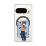 Premium Square Case with Pixelsnap［ Hatsune Miku × Kuppy Ramune - KAITO × Kuppy - Full-body Illustration 1 ］