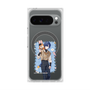 Premium Square Case with Pixelsnap［ Hatsune Miku × Kuppy Ramune - KAITO × Kuppy - Full-body Illustration 1 ］