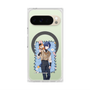 Premium Square Case with Pixelsnap［ Hatsune Miku × Kuppy Ramune - KAITO × Kuppy - Full-body Illustration 1 ］