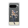 Premium Square Case with Pixelsnap［ Hatsune Miku × Kuppy Ramune - KAITO × Kuppy - Full-body Illustration 2 ］